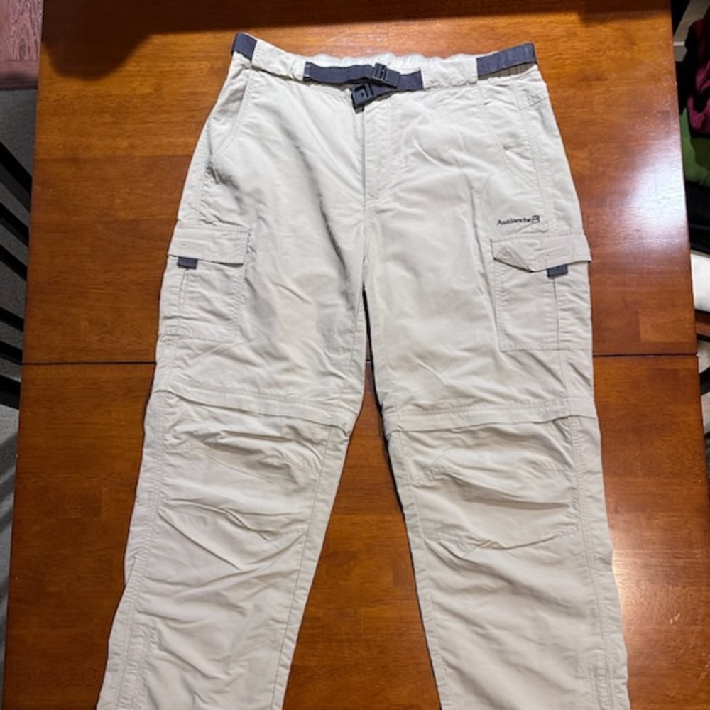 Men’s Khaki Avalanche Pant w/ Zip-Off Legs 34